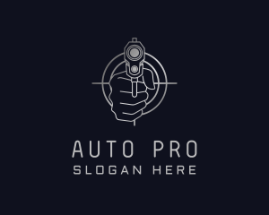 Gradient Gunpoint Shooting logo