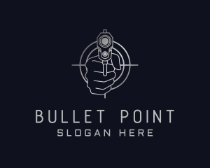 Gradient Gunpoint Shooting logo