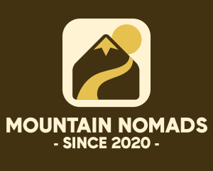 Mountain Climbing Application logo design