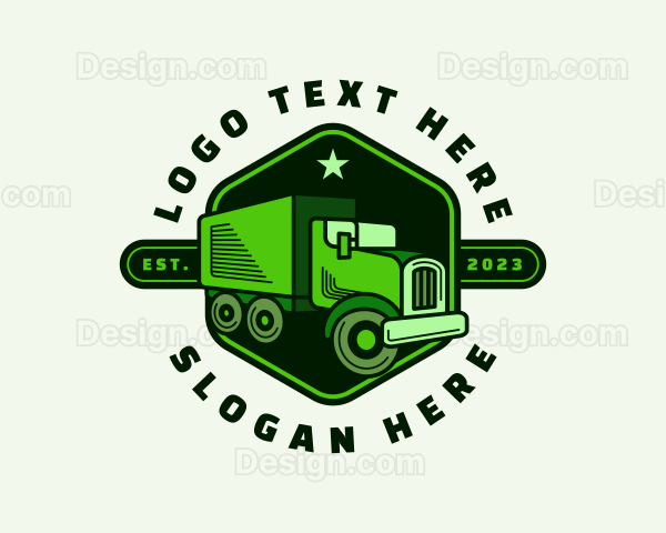 Automotive Truck Delivery Logo