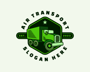 Automotive Truck Delivery logo design