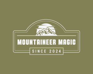 Travel Mountain Peak logo design