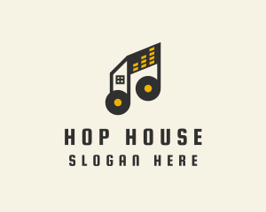 Musical Studio House   logo design