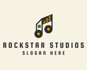 Musical Studio House   logo design