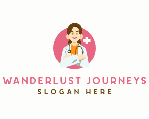 Female Medical Doctor Logo