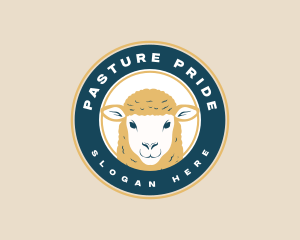 Farm Sheep Livestock logo