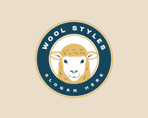 Farm Sheep Livestock logo