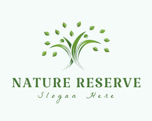 Nature Yoga Community logo design