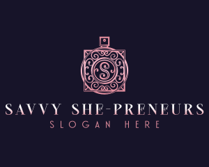 Luxury Perfume Letter S logo design