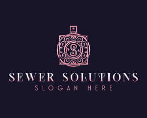 Luxury Perfume Letter S logo design