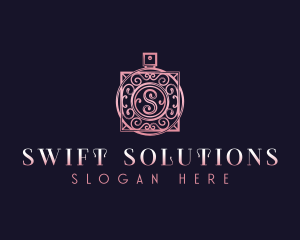 Luxury Perfume Letter S logo design