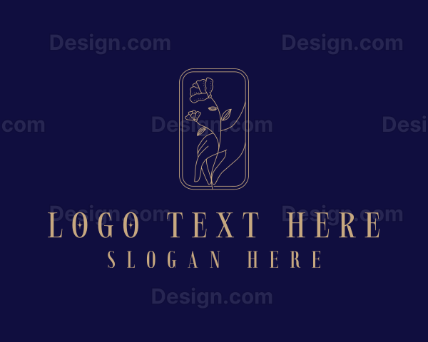 Wellness Floral Decorator Logo