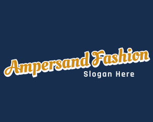 Quirky Retro Clothing Business Logo