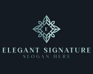 Elegant Floral Jewelry logo design