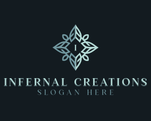 Elegant Floral Jewelry logo design