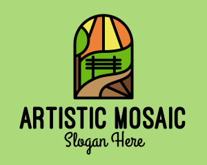 Park Bench Mosaic  logo