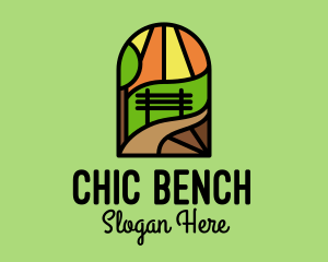 Park Bench Mosaic  logo