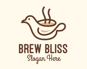 Bird Brewed Coffee logo design