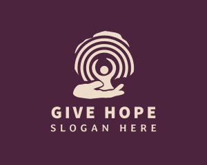 Human Charity Foundation logo design