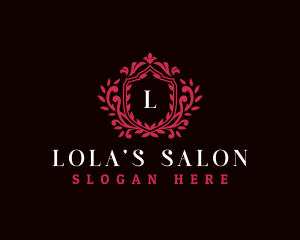 Royal Crest Salon logo design