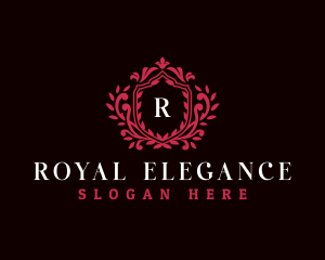 Royal Crest Salon logo design