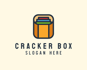 Paper Document Box logo design