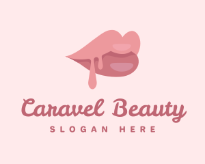 Beauty Female Lips logo design