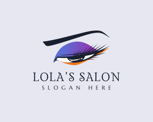 Beauty Eyelashes Salon logo design