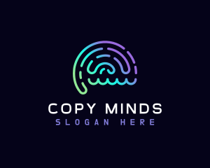 Mental Intelligence Brain logo design