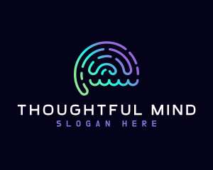 Mental Intelligence Brain logo