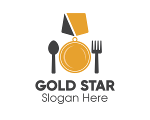 Award Winning Food Medal Cutlery logo