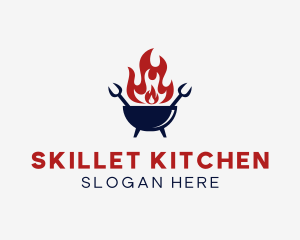 Fire Grill Restaurant logo design