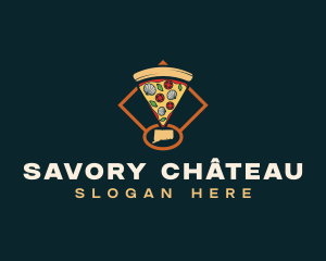 Connecticut Clam Pizza logo design