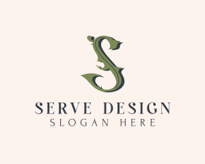 Stylish Boutique Letter S logo design