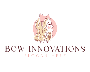 Bow Ribbon Girl logo
