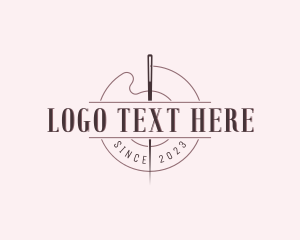 Sewing Needle Thread Logo