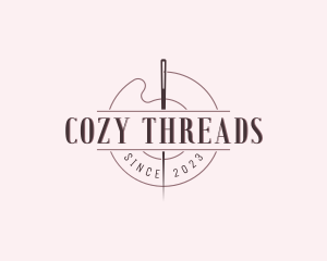 Sewing Needle Thread logo design