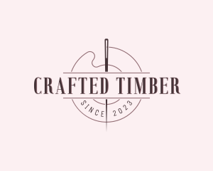 Sewing Needle Thread logo design