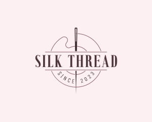 Sewing Needle Thread logo design