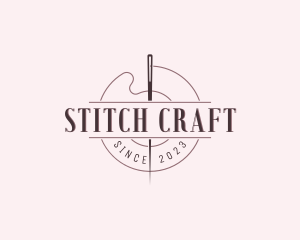 Sewing Needle Thread logo design