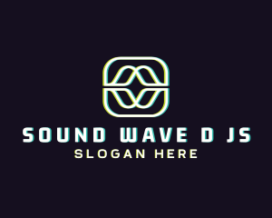 Digital Audio Soundwave logo design