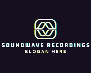 Digital Audio Soundwave logo design