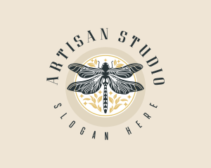 Dragonfly Insect Boutique logo design