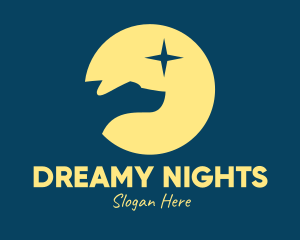 Night Dog Star  logo design