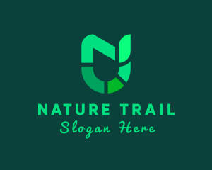 Natural Agriculture Letter N logo design