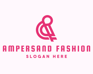 Ampersand Boutique Brand logo design