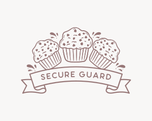 Muffin Cupcake Dessert logo