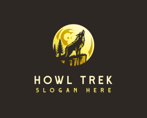 Howling Wolf Moon logo