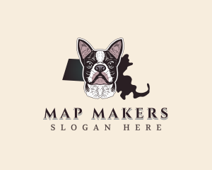 Massachusetts Terrier Dog logo design