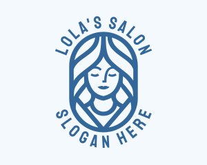 Woman Beauty Salon logo design